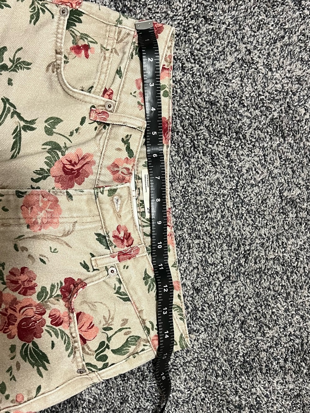 We The Free Deep Trance Floral Printed Jeans - Picture 6 of 9